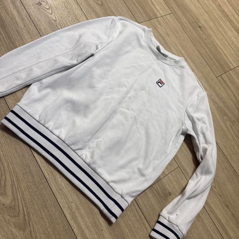 Fila Men's White Sweatshirt